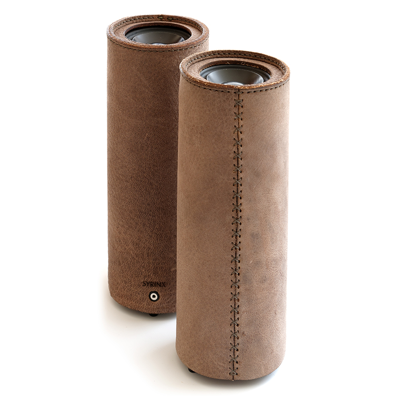 5417【国内部門】LOG – more trees LEATHER Speaker –