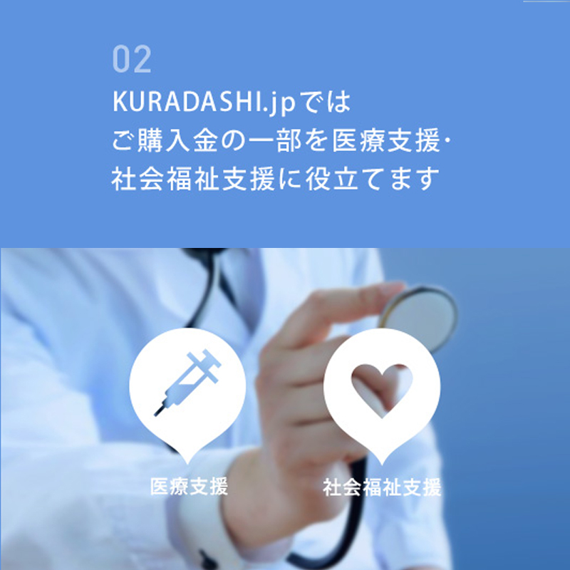 【国内部門】社会貢献型ショッピングサイト「KURADASHI.jp」