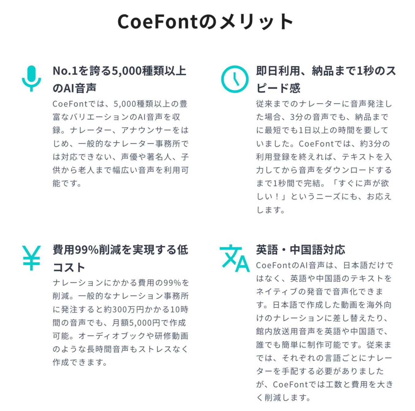 【年度テーマ】AI音声プラットフォーム「CoeFont」