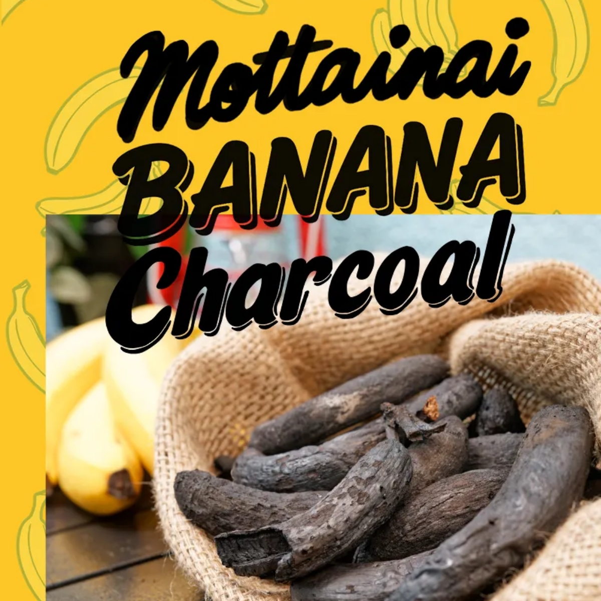 【自由テーマ】BANANA BLACK｜Smoke（お香立て）