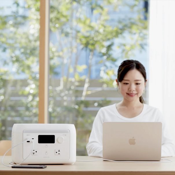 【自由テーマ】毎日使いたくなるポータブル電源 solarich(ソラリッチ)
