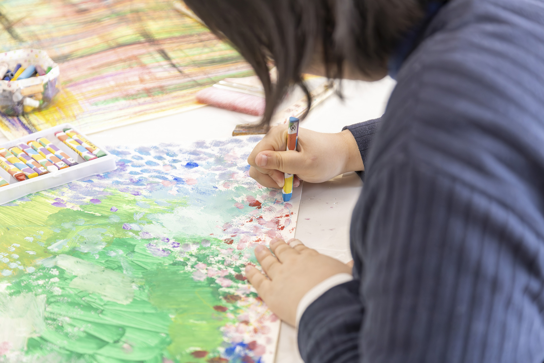 【自由テーマ】オリジナルウェルフェアアートアロハシャツ