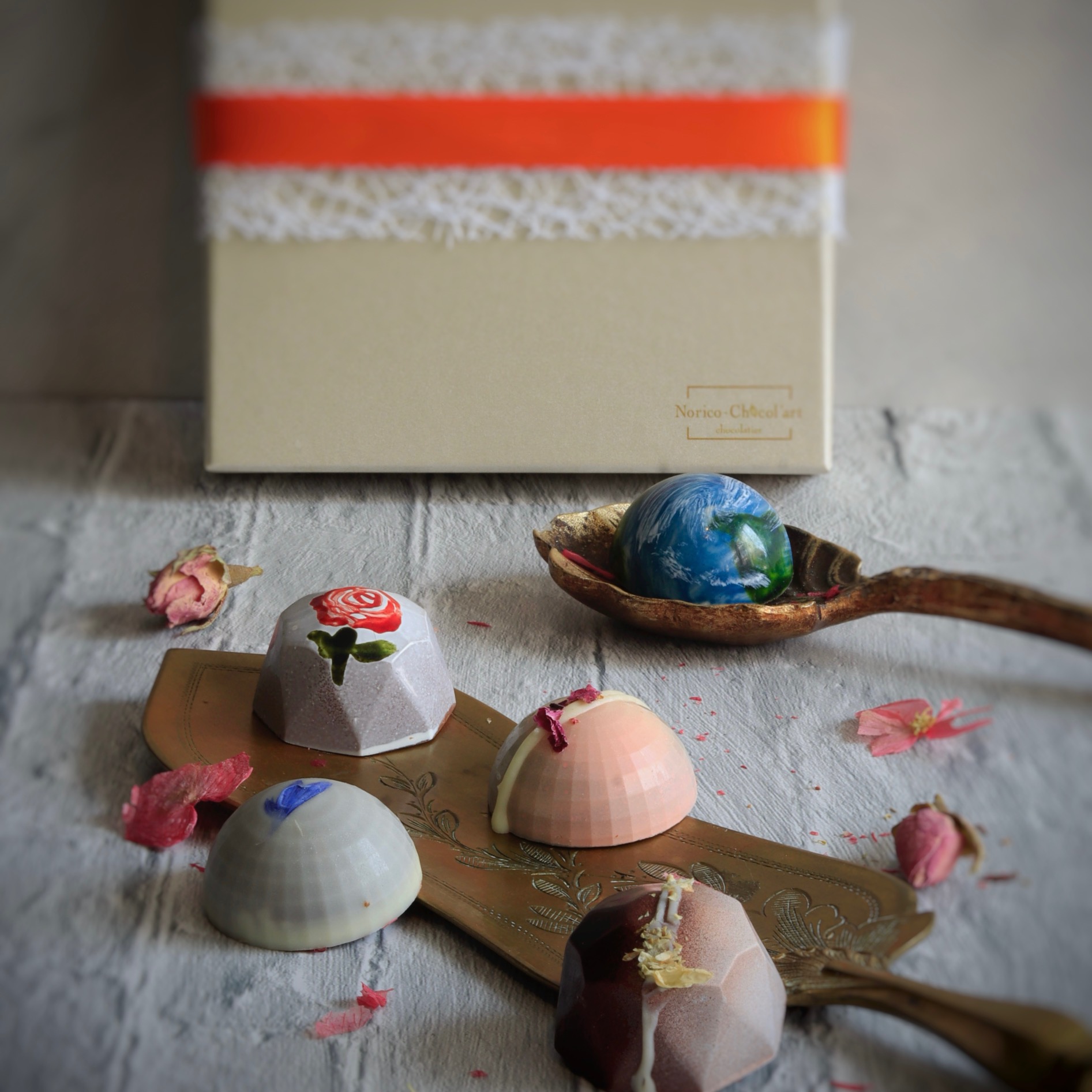 【自由テーマ】ノリコショコラー花に想う/月に願う